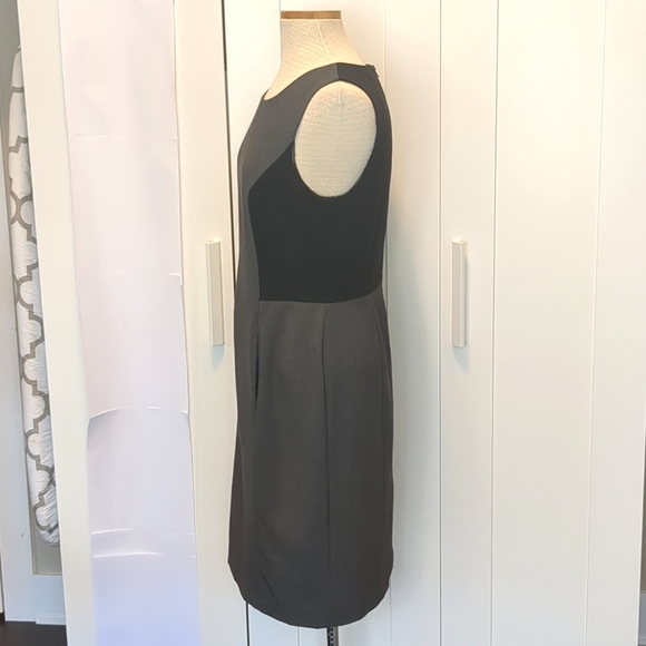 Calvin Klein Grey And Black Dress - Picture 2 of 12